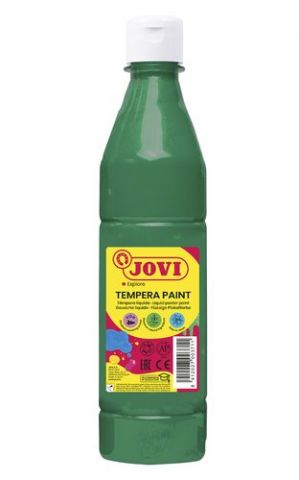 TEMPERA JOVI LIQUIDA  500 ml (botella) VERDE OSCUR
