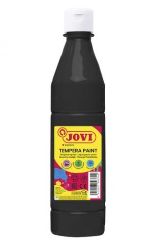 TEMPERA JOVI LIQUIDA  500 ml (botella) NEGRO