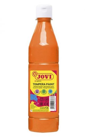 TEMPERA JOVI LIQUIDA  500 ml (botella) NARANJA