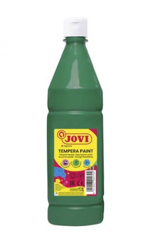 TEMPERA JOVI LIQUIDA 1000 ml (botella) VERDE OSCUR