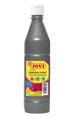 TEMPERA JOVI LIQUIDA  500 ml (botella) PLATA