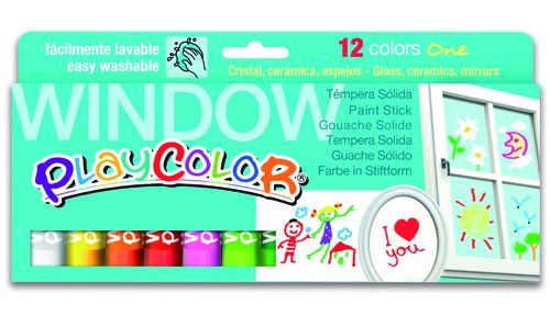 TEMPERA SOLIDA PLAYCOLOR ONE WINDOW 10Gr. ESTUCHE