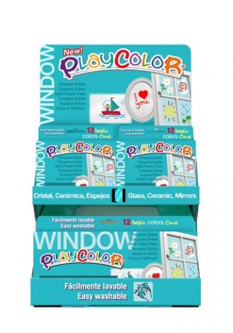 TEMPERA INSTANT SOLIDA PLAYCOLOR ONE WINDOW 10Gr.