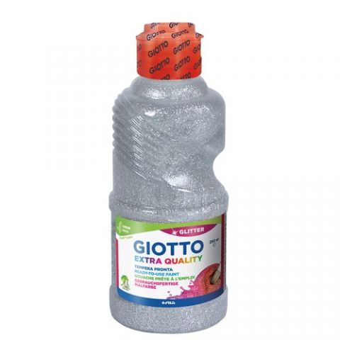 TEMPERA GIOTTO LIQUIDA GLITTER 250 ml (botella) PL