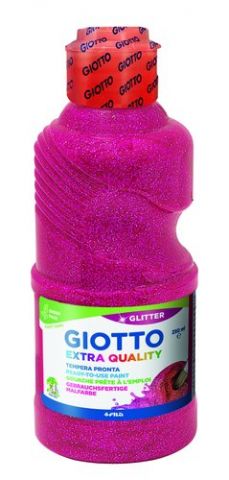 TEMPERA GIOTTO LIQUIDA GLITTER 250 ml (botella) MA