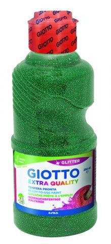 TEMPERA GIOTTO LIQUIDA GLITTER 250 ml (botella) VE