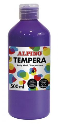 TEMPERA ALPINO LIQUIDA  500 ml (botella) VIOLETA