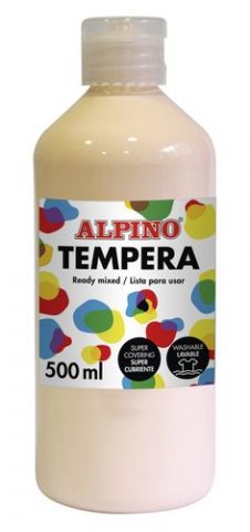 TEMPERA ALPINO LIQUIDA  500 ml (botella) ROSA CARN