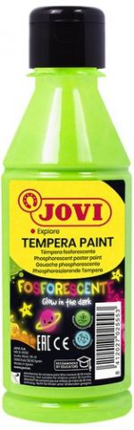 TEMPERA JOVI LIQUIDA FOSFORESCENTE 250 ml (botella