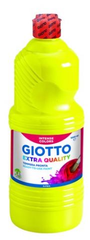 TEMPERA GIOTTO LIQUIDA 1000 ml (botella) AMARILLO