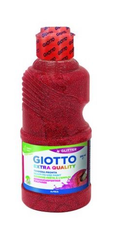 TEMPERA GIOTTO LIQUIDA GLITTER 250 ml (botella) RO