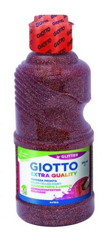 TEMPERA GIOTTO LIQUIDA GLITTER 250 ml (botella) BR