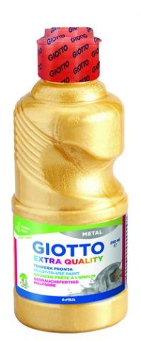 TEMPERA GIOTTO LIQUIDA METAL 250 ml (botella) ORO