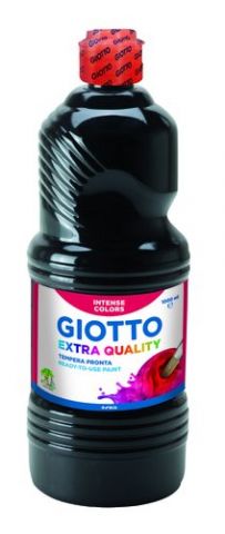 TEMPERA GIOTTO LIQUIDA 1000 ml (botella) NEGRO