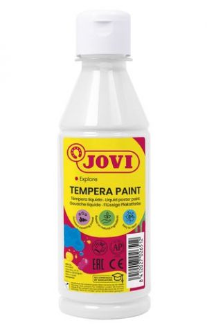TEMPERA JOVI LIQUIDA  250 ml (botella) BLANCO