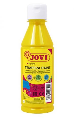TEMPERA JOVI LIQUIDA  250 ml (botella) AMARILLO