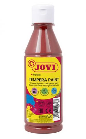TEMPERA JOVI LIQUIDA  250 ml (botella) MARRON