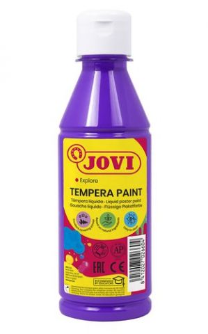 TEMPERA JOVI LIQUIDA  250 ml (botella) VIOLETA