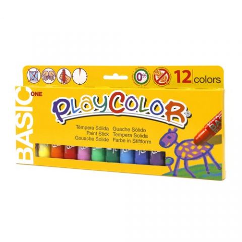 TEMPERA SOLIDA PLAYCOLOR BASIC ONE 10Gr. ESTUCHE d