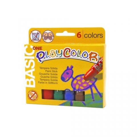 TEMPERA SOLIDA PLAYCOLOR BASIC ONE 10Gr. ESTUCHE d