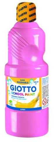 TEMPERA GIOTTO MAS LAVABLE LIQUIDA 500 ml (botella