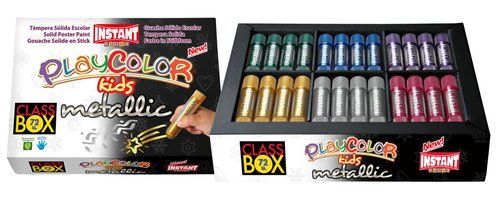 TEMPERA INSTANT SOLIDA PLAYCOLOR METALLIC ONE 10Gr