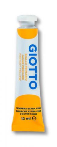 TEMPERA GIOTTO 12 ml (tubo)  AMARILLO BASE