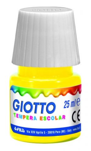 TEMPERA GIOTTO 25 ml AMARILLO