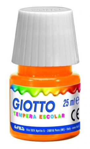 TEMPERA GIOTTO 25 ml NARANJA