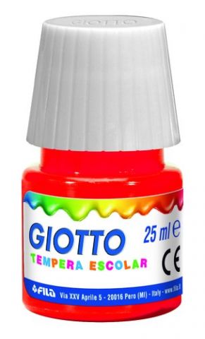 TEMPERA GIOTTO 25 ml ROJO