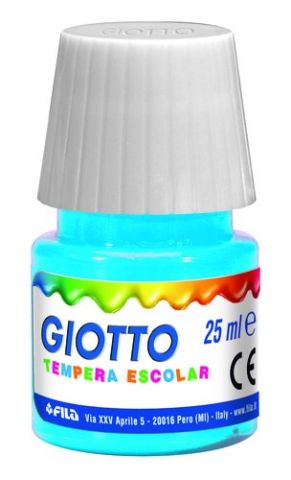 TEMPERA GIOTTO 25 ml CIAN