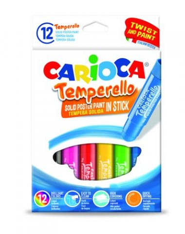 TEMPERA SOLIDA CARIOCA TEMPERELLO POCKET 10Gr. EST