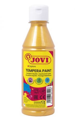 TEMPERA JOVI LIQUIDA  250 ml (botella) ORO METALIZ