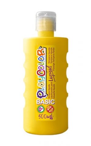 TEMPERA PLAYCOLOR LIQÜID LIQUIDA 500 ml (botella)