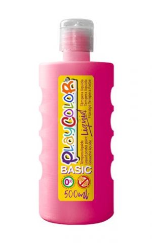 TEMPERA PLAYCOLOR LIQÜID LIQUIDA 500 ml (botella)