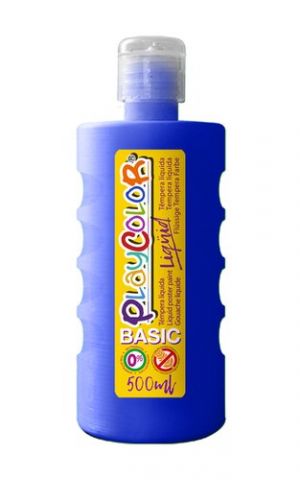 TEMPERA PLAYCOLOR LIQÜID LIQUIDA 500 ml (botella)