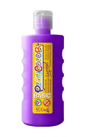 TEMPERA PLAYCOLOR LIQÜID LIQUIDA 500 ml (botella)