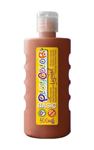 TEMPERA PLAYCOLOR LIQÜID LIQUIDA 500 ml (botella)