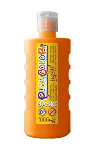 TEMPERA PLAYCOLOR LIQÜID LIQUIDA 1000 ml (botella)