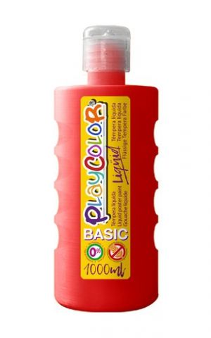 TEMPERA PLAYCOLOR LIQÜID LIQUIDA 1000 ml (botella)