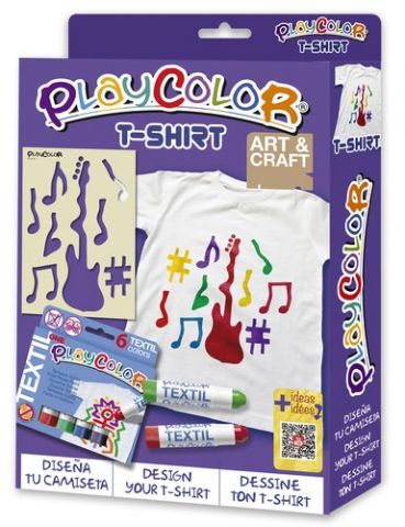 TEMPERA INSTANT SOLIDA PLAYCOLOR ONE TEXTIL PACK T