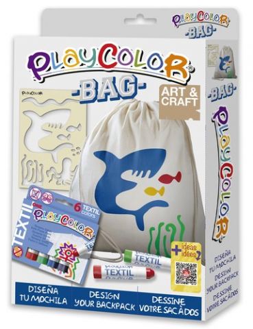 TEMPERA INSTANT SOLIDA PLAYCOLOR ONE TEXTIL PACK B