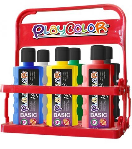 PINTURA ACRILICA PLAYCOLOR BASIC SURTIDO BOLSA de