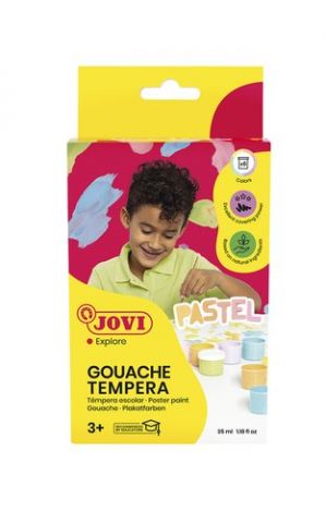 TEMPERA JOVI GOUACHE  35 ml (bote) ESTUCHE de 6 CO