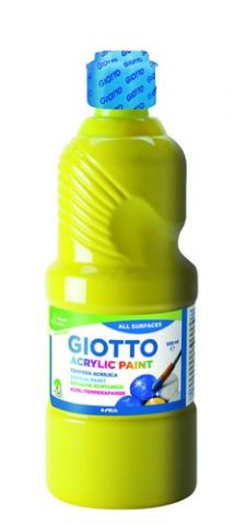 TEMPERA ACRILICA GIOTTO 500 ml AMARILLO