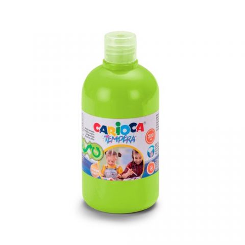 TEMPERA CARIOCA LIQUIDA 500 ml (botella) VERDE CLA