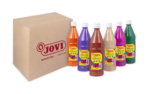 TEMPERA JOVI LIQUIDA 1000 ml (botella) SURTIDO COL