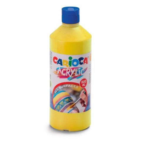 TEMPERA CARIOCA ACRILYC LIQUIDA 500 ml (botella) A