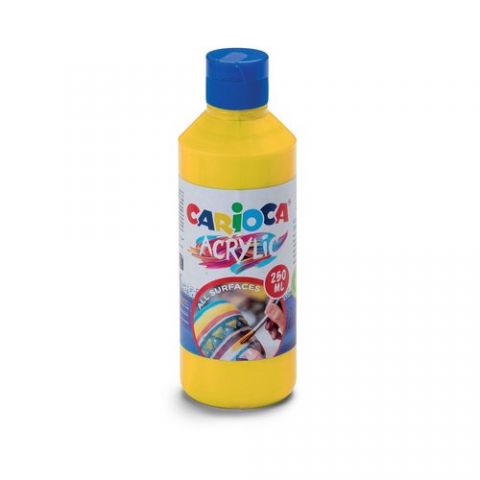 TEMPERA CARIOCA ACRILYC LIQUIDA 250 ml (botella) A