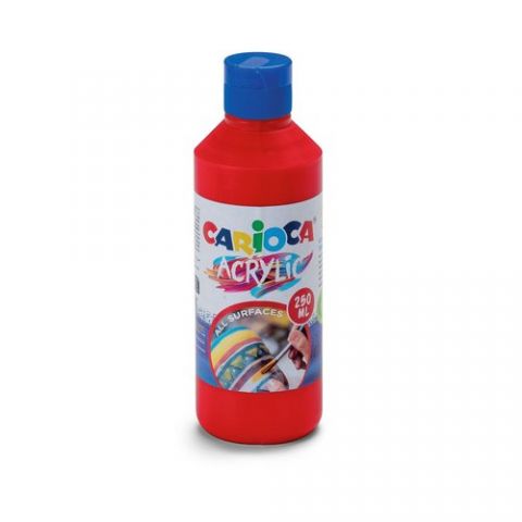 TEMPERA CARIOCA ACRILYC LIQUIDA 250 ml (botella) R